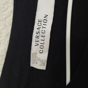 YOUNG VERSACE BLACK AND GREEN TEE.